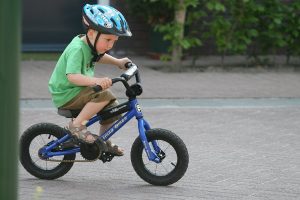 Dit barns første cykel